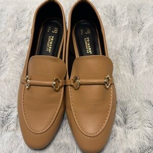 Tan loafers